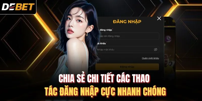 Chia sẻ chi tiết các thao tác đăng nhập cực nhanh chóng